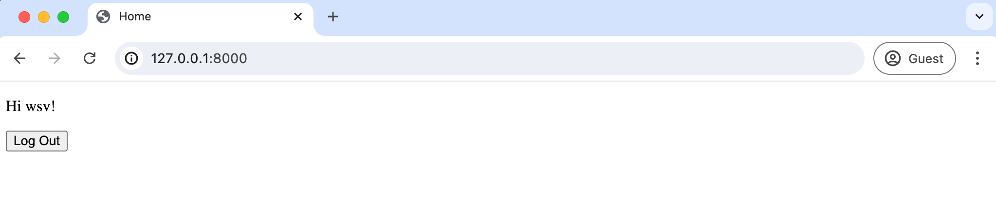 已登录的主页